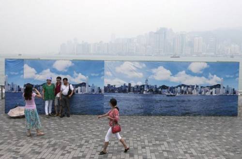 Смог в Китае - это проблема. Но не для китайских туристов