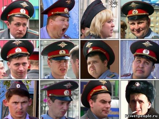 Анекдоты про Российских полицейских